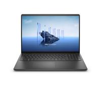 Dell 16 Laptop DC16250-16" FHD+ (1920x1200) Display, Intel Core 7 Serie 1, Grafica Intel UHD, 16GB RAM DDR5, 1TB SSD, Windows 11 Home, Lettore Impronte, Tastiera Retroilluminata IT - Nero Carbonio