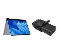 Dell 16 Plus 2-in-1 Laptop DB06250 Copilot+ PC, 16" 2K Touch 16:10, Intel Core Ultra 7 256V, Intel Arc, 16GB RAM, 512GB SSD, W11H, QWERTY IT - Ice Blue + 65W USB-C AC Adapter with Power Cord