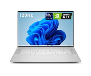 Dell 16 Premium Laptop DA16250-16.3 Inch 120Hz OLED Touch Display 4K Intel Core Ultra 9 285H, NVIDIA GeForce RTX 5070, 32GB RAM, 1TB SSD, Windows 11 Home, Audio Studio, Italian Keyboard, Platinum