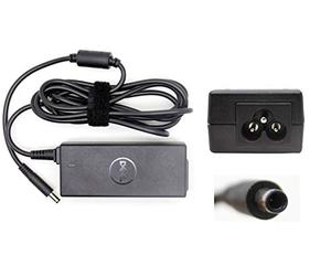Dell 19.5V 2.31A 45W Adattatore CA compatibile 0285K 00285K (Block Shape) Laptop NoteBook Battery Charger Alimentatore con adattatore PSU da 4,5 mm x 3,0 mm + cavo di rete UK
