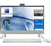 Dell 2023 Inspiron 27 7710 All-in-One 27" touch screen FHD Business AIO Computer desktop, Intel 12a generazione 10-Core i7-1255U, 32GB DDR4 RAM, 1TB PCIe SSD, WiFi 6E, Bluetooth 5.2,