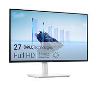 Dell 27 Plus Monitor - S2725HSM, Full HD (1920x1080), 144Hz, IPS, 1ms MPRT, AMD FreeSync, 99% sRGB, Regolabile in Altezza, Altoparlanti integrati, 2 HDMI, 3 Anni di Garanzia, Bianco