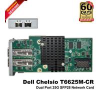 Dell Chelsio T6625M-CR Dual-Port 25GbE SFP28 Half-Height Network Adapter C9GKH