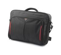DELL Classic+ 45,7 cm (18") Valigetta ventiquattrore Nero, Rosso