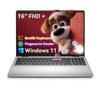 Dell Computer portatile DC16251 con 16 touchscreen, Intel Core 7 150U (fino a 5,4 GHz), DDR5 da 32 GB, SSD da 1 TB, display 16:10 (1920 x 1200) a 300 nit, impronte digitali e KB retroilluminato, Win