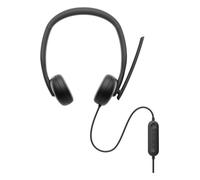 DELL WH3024 Auricolare Cablato A Padiglione Musica e Chiamate USB tipo-C Nero