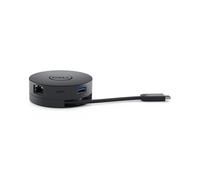 DELL DA300 Cablato USB 3.2 Gen 2 [3.1 Gen 2] Type-C Nero (Mobile Adapter DA300 -