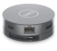 Dell DA305 Adattatore Multiporta 6-in-1 USB-C Argento Caricatore Docking