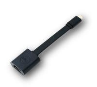 DELL DBQBJBC054 cavo USB USB 3.2 Gen 1 [3.1 Gen 1] 0,132 m USB C USB A Nero (DELL ADAPTER USB-C TO USB-A 3.0)