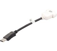 DELL Mini DisplayPort/DVI-D-Adattatore per Cavo DisplayPort, DVI-D e Nero, Colore: Bianco, m/m