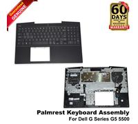 Dell G Series G5 5500 Palmrest Keyboard Assembly RGB Backlit W0R63 1RPF5 XW7R5