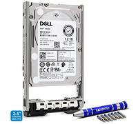 Dell HDD 400-AJPD Replacement for PowerEdge Servers | 1.2TB 10K SAS 12Gb/s 2.5-Inch | Internal Enterprise Hard Drive in G13 Tray Bundle with Compatily Screwdriver Carrier Install Kit