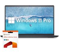 Dell Inspiron Computer portatile da 15,6 pollici, Windows 11 Pro Laptop 32 GB RAM 1 TB SSD, processore Intel Core i7-1255U, display IPS 1920 x 1080 120 Hz, licenza a vita Microsoft Office, tastiera