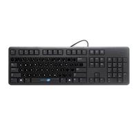 Dell Kb212-b Tastiera + Adesivi Layout Qwerty Inglese Us Con Cavo Universale_