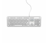 DELL KB216 tastiera Universale USB QWERTY US International Bianco (KB216 keyboard USB QWERTY US - International White - Warrant