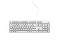 DELL KB216 tastiera USB AZERTY Francese Bianco NEW