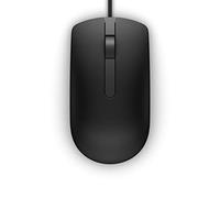Dell Kit Mouse, USB, 2 Buttons, Optical, Black, Logitech, 0VVXJ8 (Optical, Black, Logitech, MS116, Ambidextrous, Optical, USB Type-A, 1000 DPI, Black)