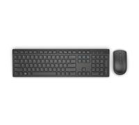DELL KM636 tastiera Mouse incluso RF Wireless QWERTY Spagnolo Nero NEW