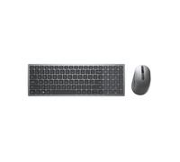 DELL KM7120W tastiera Mouse incluso RF senza fili + Bluetooth QWERTY US International Grigio, Titanio NEW