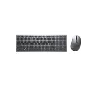 Dell Multi-Device KM7120W Keyboard and mouse set wireless KM7120W-GY-FR