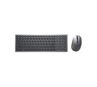 Dell KM7120W, wireless, Multimedia, tastiera e mouse, French (AZERTY), nero