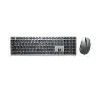 Dell KM7321W - Set tastiera e mouse wireless multimedia (QWERTY), americano internazionale (QWERTY), nero