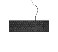 dell KYBD 104 USEU KB216-B LOGI KB216, Full-Size (100%), W8HNM (KB216, Full-Size (100%), Wired, USB, QWERTY, Black)