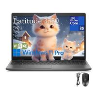 Dell Latitude 3550 Business Laptop Computer, 32GB DDR5 RAM, 1TB PCIe SSD, 13th Gen Intel 10-Core i5-1335U (Beat i7-1255U), 15.6" FHD, WiFi 6E, Bluetooth 5.3, USB4 Type-C, Windows 11 Pro