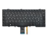 Dell Latitude 5280 5288 5289 7280 7290 7380 7390 Tastiera francese AZERTY retroilluminata NMPT1