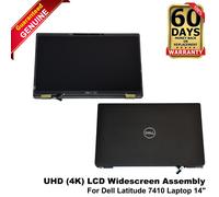 Dell Latitude 7410 14" UHD 3840x2160 4K 60hz LCD Screen Assembly Non-Touch MCJ79