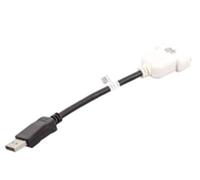 DELL Mini DisplayPort/DVI-D-Adattatore per Cavo DisplayPort, DVI-D e Nero, Colore: Bianco, m/m