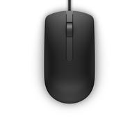 DELL MS116 SW - Maus (Mouse), Kabel, schwarz