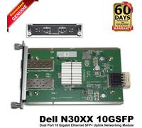 Dell N3000 Series Switch N30XX 10GGSFP 10GbE SFP+ Dual-Port Uplink Module 41VC3