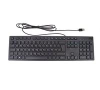 Dell NRR4C - Tastiera KB216 QWERTY originale con porta USB, bella e sottile, adatta per danese, svedese, finlandese e norvegese, colore: nero