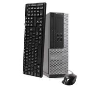 Dell Optiplex 3020 SFF Desktop Computer PC, Intel Core i3-4160, 8 GB RAM, 256 GB SSD, WiFi, Bluetooth, tastiera US QWERTY Windows 11 Pro (ricondizionato)