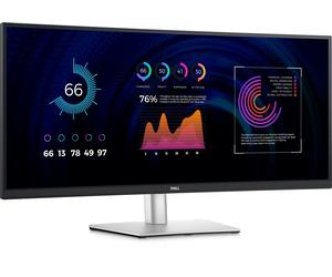 Dell P3424WE 34” WQHD curvo con hub USB-C per l'ufficio o lo studio domestico