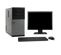 Dell PC 3010 MT Display 19" i5-2400 RAM 8Go Hard Disk 500Go HDMI Windows 10 Wifi (Generalüberholt)