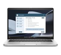 DELL Pro 14 Plus PB14255 Copilot+ PC AMD Ryzen AI 7 350 Computer portatile 35,6 cm [14] Full HD+ 32 GB LPDDR5x-SDRAM 1 TB SSD Wi-Fi 7 [802.11be] Windows 11 Pro Tedesco Alluminio (DELL PRO 14 PLUS PB1