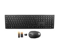 Dell Pro KM5221W - Set tastiera e mouse - Wireless - QWERTY - Regno Unito - Nero - per Latitude 33XX 2-in-1, Precision Mobile Workstation 5750, 77XX, Vostro 35XX, 36XX