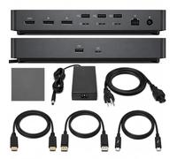 Dell Pro Thunderbolt 5 Smart Dock SD25TB5 Bundle - Docking Station USB-C da 300 W + cavo HDMI + cavo DisplayPort 2.1 + panno di pulizia, supporto multi-monitor, dati ad alta velocità e pacchetto di