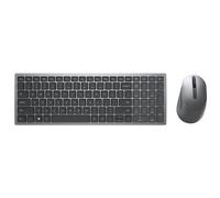 DELL - Tastiera e Mouse KM7120W Wireless Colore Grigio (Layout Italiano)