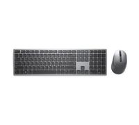 DELL Tastiera e Mouse Wireless + Bluetooth KM7321WGY-ITL per Casa e Ufficio (Layout Italiano) Colore Grigio/Titanio