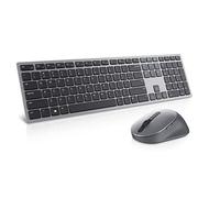 Dell Dell Km7321w Tastiera Rf Senza Fili + Bluetooth Azerty Francese Grigio, Tit
