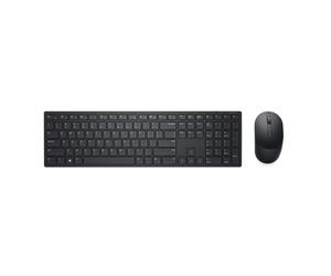 Dell Tastiera Wireless QWERTY US International con Mouse incluso Nero