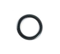 Dell' Trim Auto Start Arresto Pulsante Motore Cerchio Cornice Decorazione Per Benz W205 GLC X253 2019-2021 Trim Adesivo(Look in carbonio)