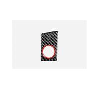 Dell' Trim Per A4 B9 A5 2017-2025 Console centrale Pulsante di arresto di avvio del motore Pannello di rivestimento Adesivo Trim Adesivo(Red RHD)