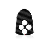 Dell' Trim Per Alfa Per Romeo 4C 2013 2014 2015 2016 2017 2018 2019 2020 Car Center Console Gear Shift Panel Adesivo Trim Sticker(Style A Black)