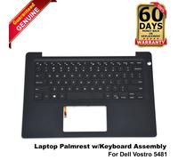 Dell Vostro 5481 Palmrest Keyboard Backlit US English Assembly - J5TH6 Black