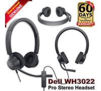 Dell WH3022 Pro USB-A On-Ear Stereo Headset con microfono TP8TV HVT37 520-AATL