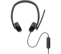 DELL WH3024 Auricolare Cablato A Padiglione Musica e Chiamate USB tipo-C Nero